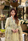 PREMIUM EMBROIDERED LUXURYLAWN | STITCHED 3-PIECE SUIT 711