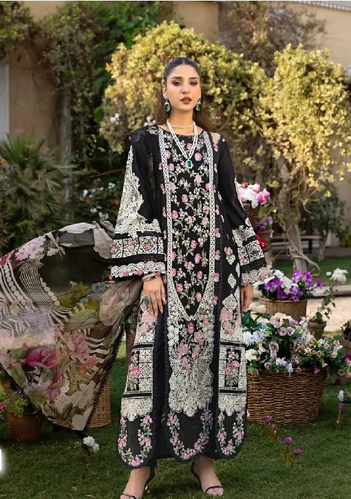 Premium - Luxury Lawn Edition' 26 -Chfoon Printed Dupata -702