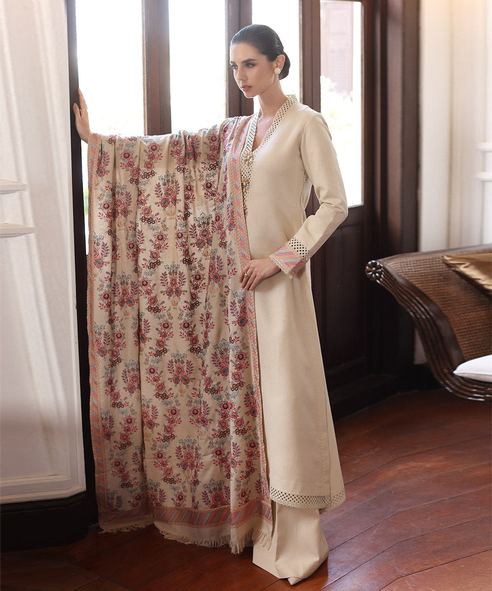 Bareeze Dhanak 3PC Embroidered With Dhanak Shawl Embroidered-168