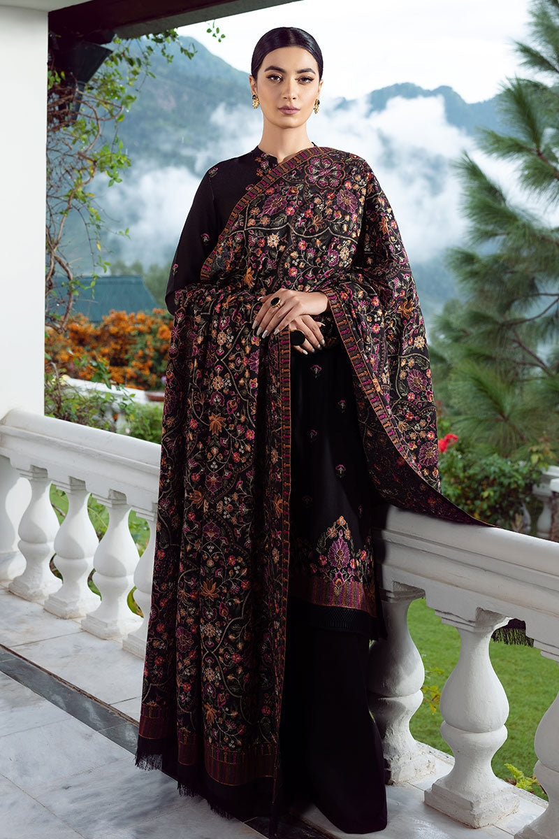 Bareeze Dhanak 3PC Embroidered With Dhanak Shawl Embroidered-125